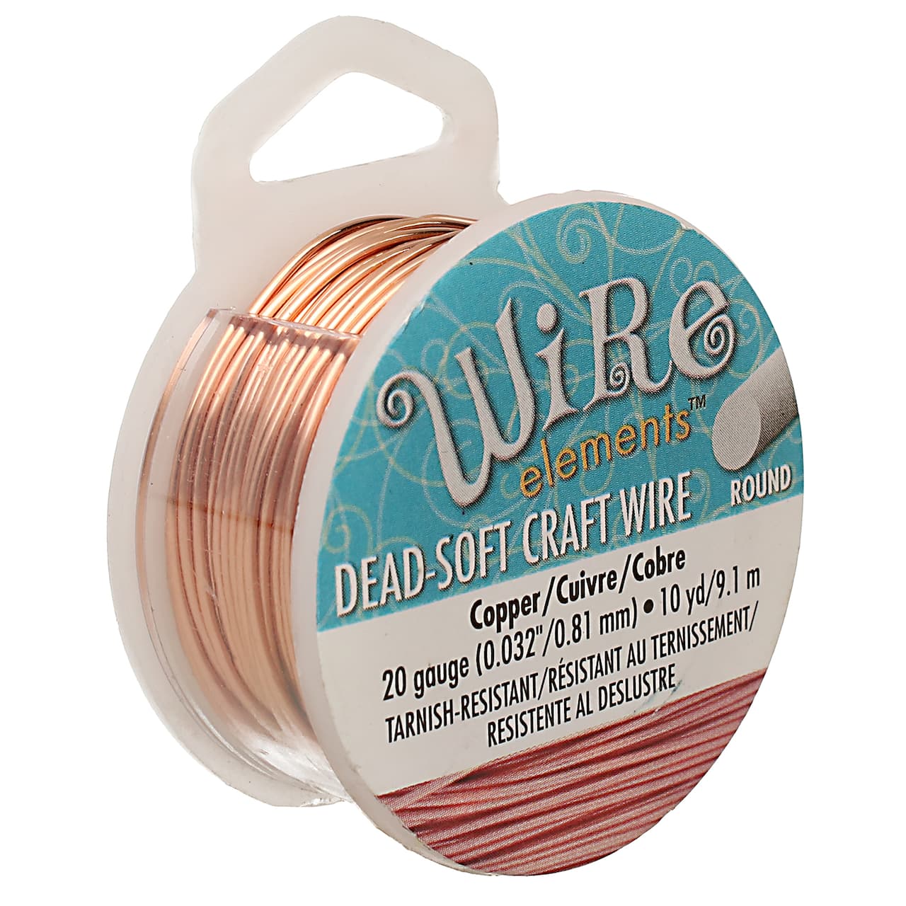 The Beadsmith® Wire Elements™ 20 Gauge Tarnish Resistant Soft Temper Wire, 10yd.